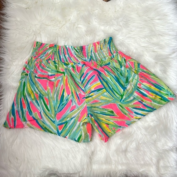 NWOT LILLY PULITZER Tropical Print Shorts Sri Lanka Size XS - Picture 10 of 13